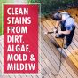 Outdoor Cleaner Ready to Use - with Motorized Sprayer - 1.3 Gallon / 5 Liter