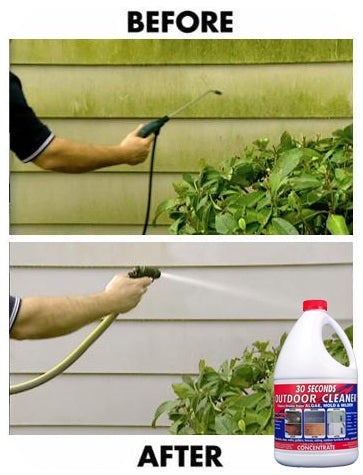 30 SECONDS 64-oz Mold and Mildew Stain Remover Outdoor Cleaner in the Outdoor  Cleaners department at